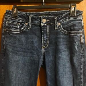 Silver Dark Denim Suki Skinny Size 29/L27